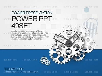전기제품 기계부품 PPT 템플릿 세트2_심플 비즈니스 02(퓨어피티)