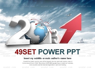 earth 지구본 PPT 템플릿 세트2_비즈니스 글로벌 2013_0013(바니피티)