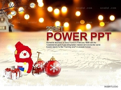 겨울 크리스마스 PPT 템플릿 세트_메리크리스마스_0003(로열피티)