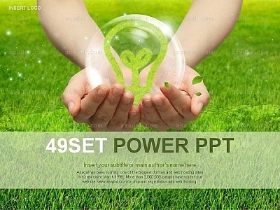 세계지도 earth PPT 템플릿 세트2_자연환경과 에너지_b0009(조이피티)