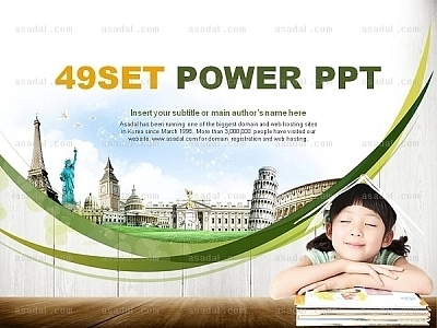 유치원 유아원 PPT 템플릿 세트2_글로벌 교육_b0021(조이피티)