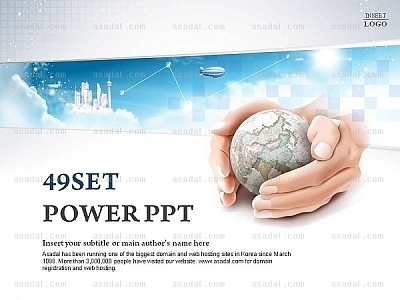 회사소개서 세계적 PPT 템플릿 세트2_글로벌 비즈니스8_b0251(조이피티)