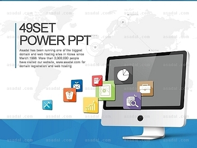 기업 business PPT 템플릿 세트2_디지털 사업계획 02(퓨어피티)