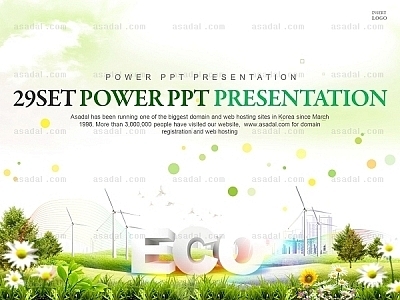 친환경 비즈니스 신재생에너지 PPT 템플릿 세트_ECO_0822(바니피티)