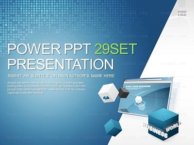 제품발표 monitor PPT 템플릿 세트_IT설계_1196(바니피티)
