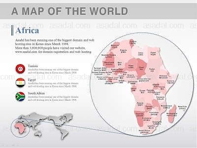 세계지도 DREAM PPT 템플릿 1종_아프리카 지도형_0008(드림피티)