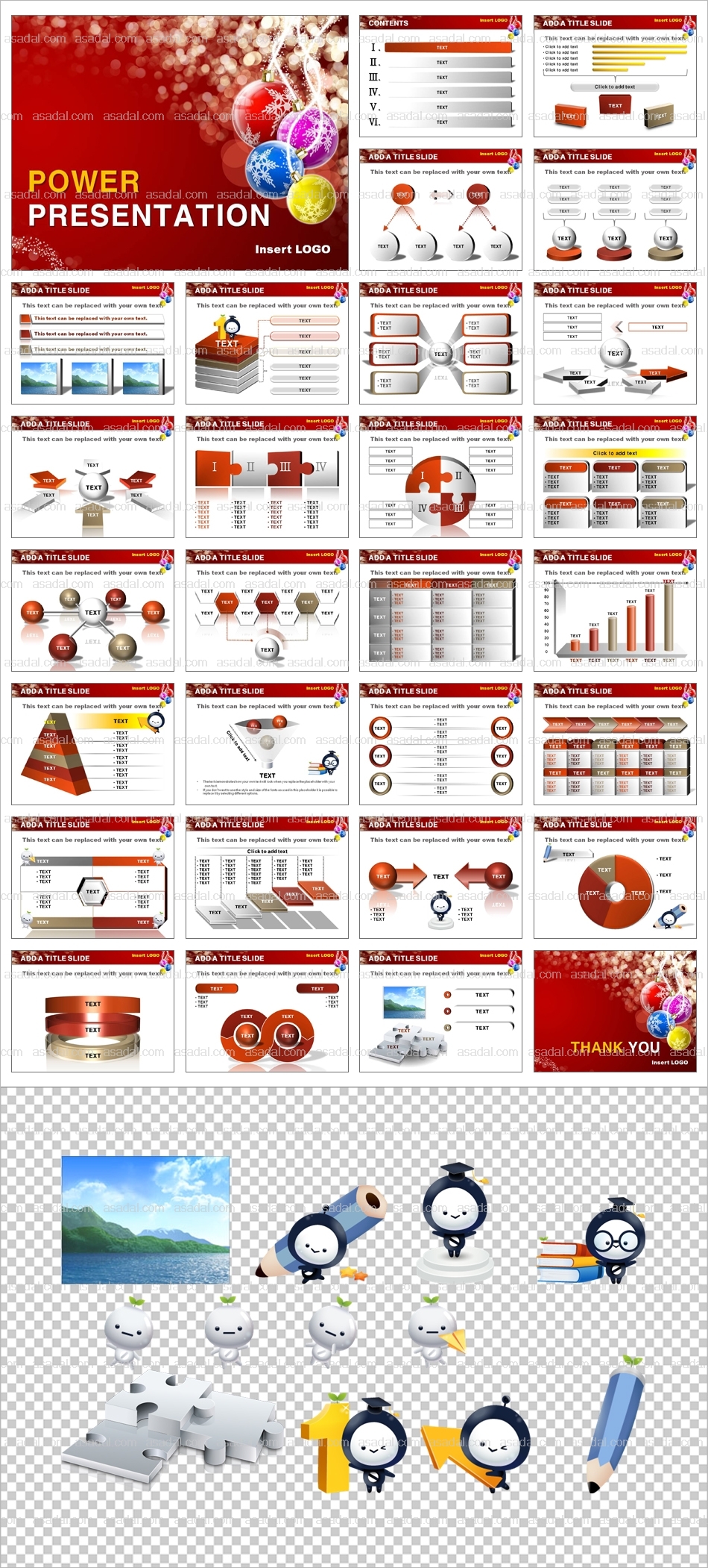 설 Xmas PPT 템플릿 세트_크리스마스템플릿001(고감도피티)