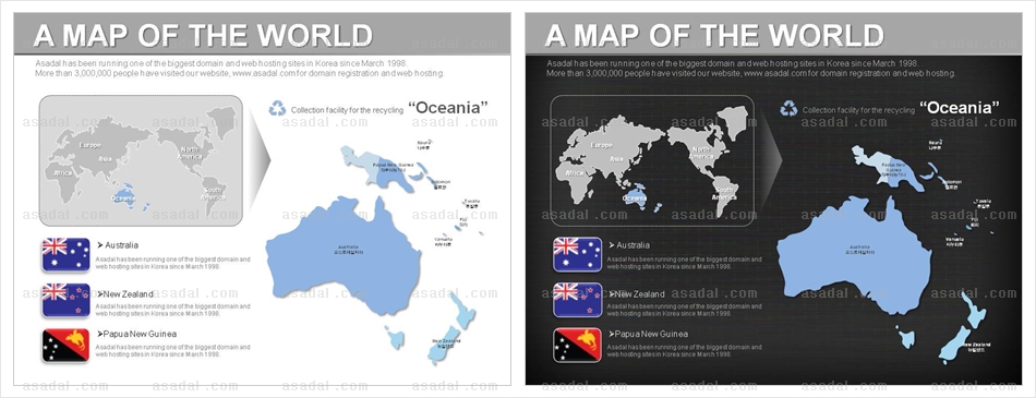 해외지도 world map PPT 템플릿 1종_오세아니아지도_0008(맑은피티)