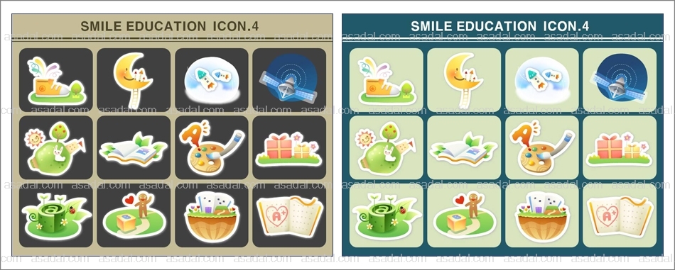 icon 생명 PPT 템플릿 1종 스마일 교육 아이콘_0013(비토피티)