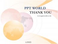 세계 지도 PPT 템플릿 3가지 컬러의 지구문양_슬라이드16