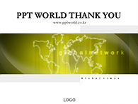 지도 네트워크 PPT 템플릿 세계 지도가 있는 깔끔한 템플릿_슬라이드16