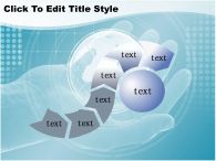 손 지구본 PPT 템플릿 손과 지구가 있는 템플릿_슬라이드7