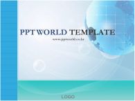 물방울 세계 PPT 템플릿 지구가 있는 템플릿_슬라이드1