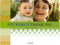 외국인 깔끔한 PPT 템플릿 아이와 엄마가 있는 깔끔한 템플릿_슬라이드16