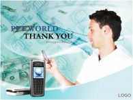 지폐 남자 PPT 템플릿 핸드폰으로 보는 세계경제_슬라이드16