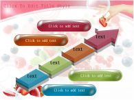 과일들 딸기와 포도 PPT 템플릿 여러 종류의 베리과일_슬라이드6