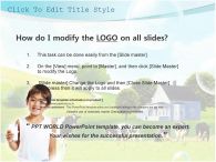 젖소 전원주택 PPT 템플릿 풍경 속 젖소와 우유를 든 소년_슬라이드2