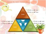 화단 예쁜 화단 PPT 템플릿 화사한 꽃과 화분에 물 주는 손_슬라이드9