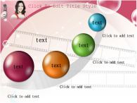 여성 스마일 PPT 템플릿 핸드폰으로 찍는 사진_슬라이드7