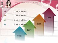 여성 스마일 PPT 템플릿 핸드폰으로 찍는 사진_슬라이드9