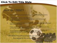 축구 잔디 PPT 템플릿 축구하는 모습이 있는 템플릿_슬라이드3
