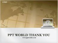 온라인 세계지도 PPT 템플릿 온라인시장과 세계화_슬라이드16