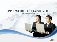 지도 ppt PPT 템플릿 세계지도와 회사원 템플릿_슬라이드16