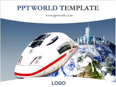 애니형 회사 PPT 템플릿 여행관련 템플릿_슬라이드1