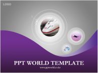 global 사업계획서 PPT 템플릿 보라색원_슬라이드1