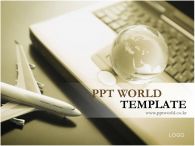 ppt 템플릿 PPT 템플릿 노트북과지구_슬라이드1