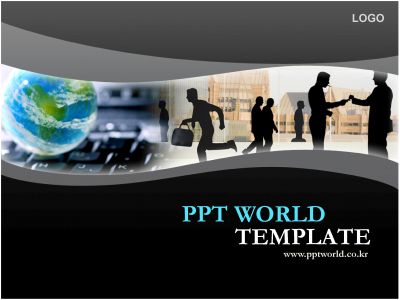 ppt 템플릿 PPT 템플릿 인터넷과 비지니스_슬라이드1