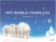 ppt 템플릿 PPT 템플릿 북극곰이 있는 템플릿_슬라이드1