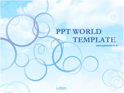 ppt 템플릿 PPT 템플릿 자연스러운하늘패턴의템플릿(메인)