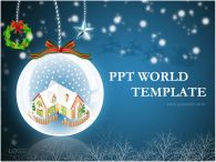 ppt 템플릿 PPT 템플릿 크리스마스 관련 테마 템플릿_슬라이드1