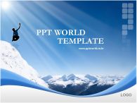 ppt 템플릿 PPT 템플릿 겨울 스포츠 사업계획서_슬라이드1