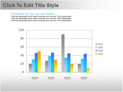 ppt 템플릿 PPT 템플릿 1종 세로막대형 차트_슬라이드1