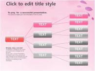 ppt 템플릿 PPT 템플릿 [애니형]화사한 배경의 핑크빛 꽃_슬라이드10