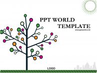 심플 자연 PPT 템플릿 일러스트 나무가 있는 제안서(자동완성형포함)_슬라이드1