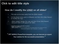 디자인 피피티월드 PPT 템플릿 교육로고가 있는 깔끔한 템플릿(자동완성형 포함)_슬라이드2