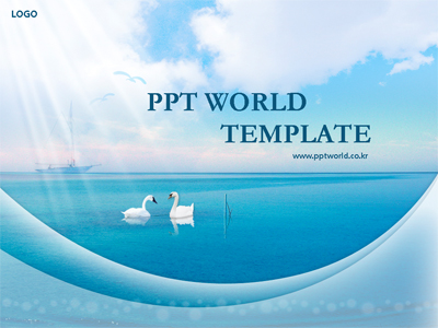 자연 하늘과 바다가 있는 템플릿 PPT 템플릿 [고급형]하늘과 바다가 있는 템플릿(자동완성형 포함)