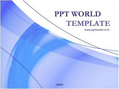 깔끔한 심플 블루라인 템플릿 PPT 템플릿 심플 블루라인 템플릿(자동완성형 포함)_슬라이드1