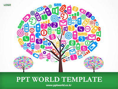 나무 모바일 관련 사업계획서 PPT 템플릿 모바일 관련 사업계획서(자동완성형 포함)_슬라이드1