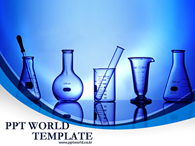 연구 블루 실험 도구 템플릿 PPT 템플릿 블루 실험 도구 템플릿(자동완성형 포함)_슬라이드1