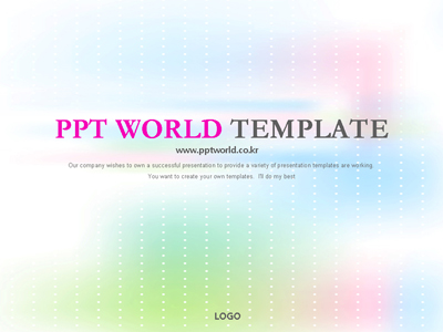 편안한 심플한 파스텔 컬러 템플릿 PPT 템플릿 심플한 파스텔 컬러 템플릿_슬라이드1