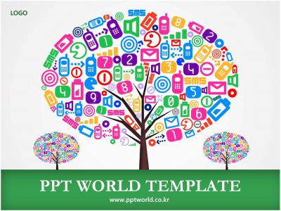 나무 모바일 관련 사업계획서  PPT 템플릿 모바일 관련 사업계획서(자동완성형 포함)_슬라이드1