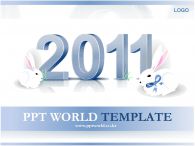 심플 깔끔 PPT 템플릿 2011년 사업 계획서2(자동완성형 포함)_슬라이드1