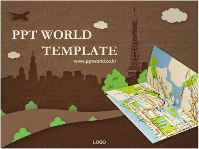 에펠탑 여행 관련 템플릿  PPT 템플릿 여행 관련 템플릿 (자동완성형 포함)_슬라이드1