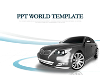 라인 자동차 템플릿 PPT 템플릿 자동차 템플릿(자동완성형 포함)_슬라이드1