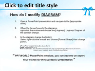 특별한 블루 리본 카드 PPT 템플릿 블루 리본 카드(자동완성형포함)_슬라이드2