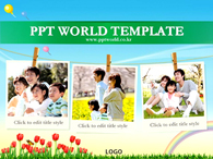 어린이날 템플릿 가족 PPT 템플릿 어린이날 템플릿(자동완성형 포함)_슬라이드1
